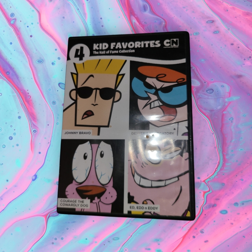 Cartoon Network dvd set of 4 kids favorite shows